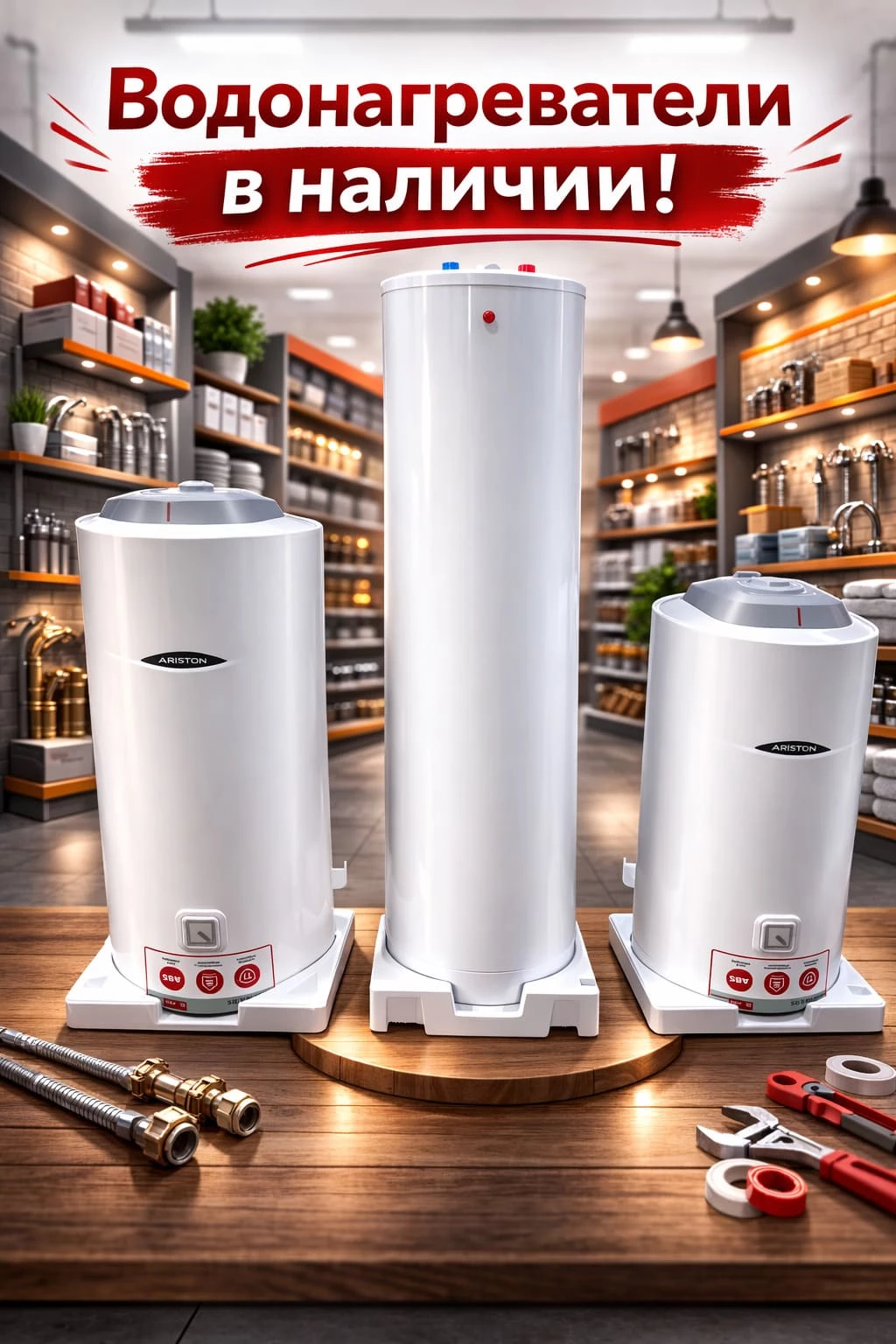 Горячая вода круглый год — в "Молоток"! Горячая вода круглый год — в "Молоток"!